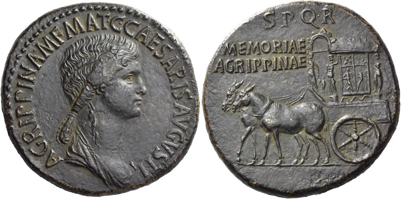 Caligula sestercius